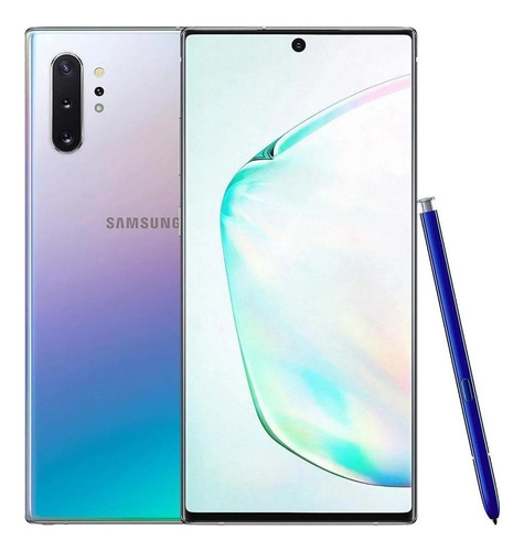 Samsung Galaxy Note 10 Plus 256 Gb Aura Glow Caja Original Blanco (Reacondicionado)