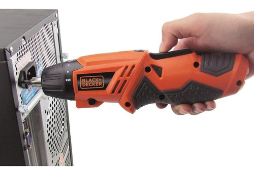 Atornillador Inalámbrico Black + Decker 4.8v 15 Puntas Crv