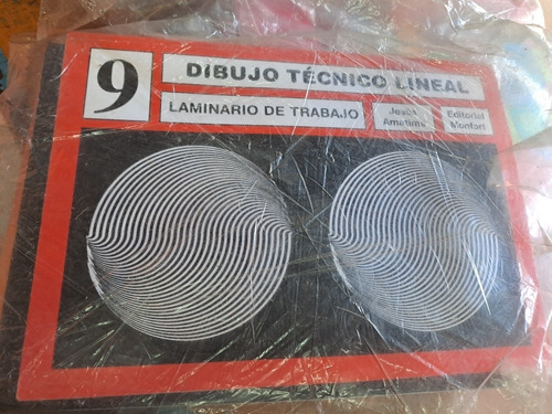 Laminario De Trabajo Dibujo Técnico Lineal, Monfort