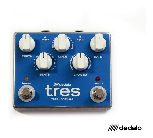 Imagen 4 de 9 de Pedal Efecto Guitarra Dedalo Trs-4 Tremolo- Tres Nuevo Trs-5