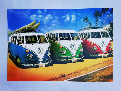 Kombi Volswagen Poster 