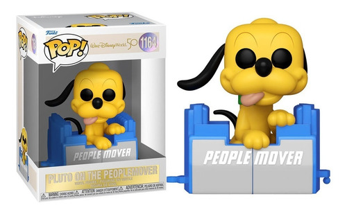 Funko Pop #1164 Pluto On The People Mover - Disney Nuevo!