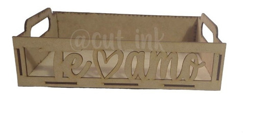 5 Charolas De Mdf 14 De Febrero San Valentín Regalo