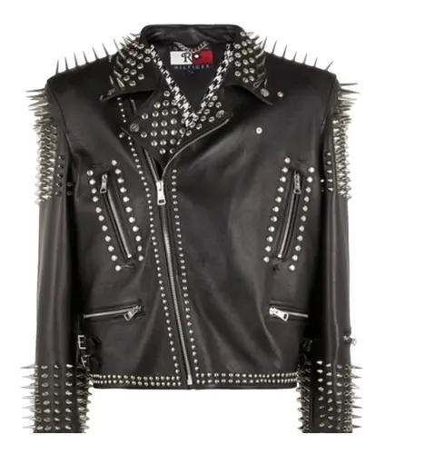 Chamarra de piel online tommy hilfiger precio