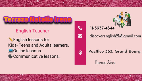 Imagen 1 de 2 de Clases Particulares De Inglés- Clases Online-