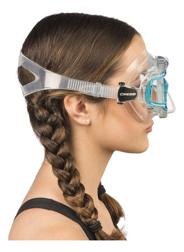 Máscara Cressi Pano 3 Para Buceo Y Snorkel - Visión