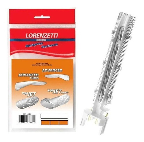 Resistencia Chuveiro Advanced/top Jet 220v 6400w Lorenzetti