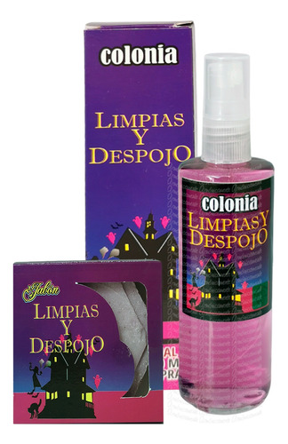Mini Kit Loción Limpia Despojo ( Jabón Y Perfume Esotérico)