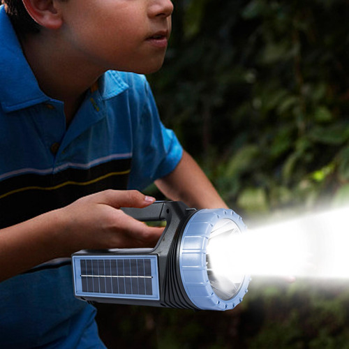 Linterna Led Con Energía Solar Linterna Solar De Mano Linció
