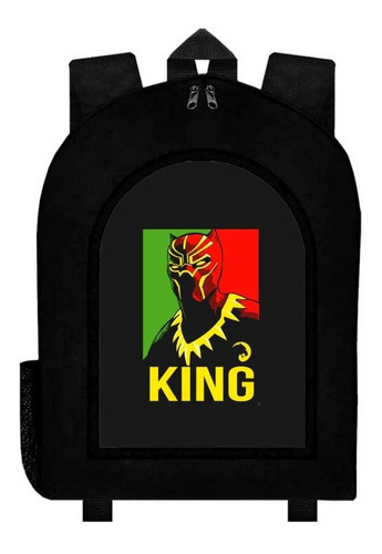 Mochila Black Panther Pantera Negra Adulto / Escolar C48