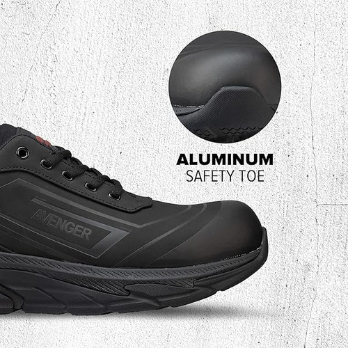 Zapatillas Seguridad Hombre Importadas Punta Aleacion
