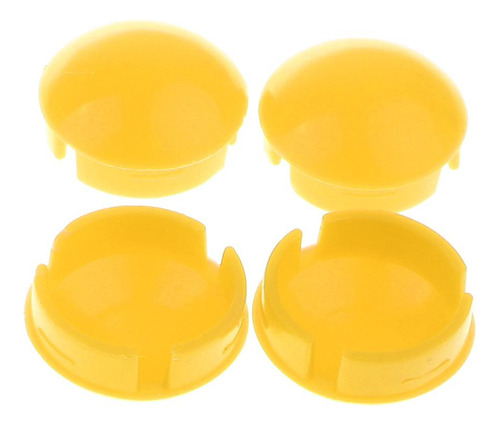 1 Par Manija Antideslizante De Agarre Seguro Para Amarillo