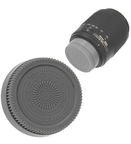 Fotodiox Cap-eos-rear-red Diseñador Rear Cap Para Canon Eos