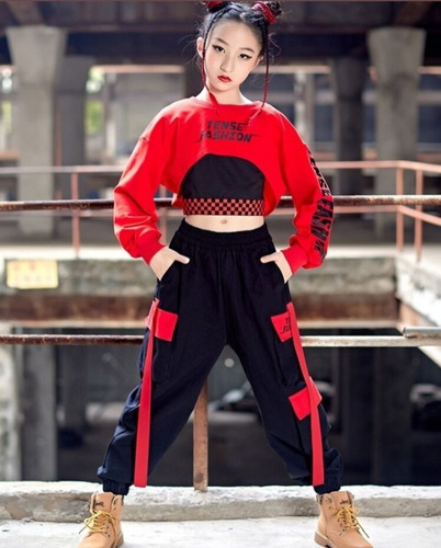 Hacemos Conjuntos O Solo Pantalon Para Escuela De Baile Rojo 10