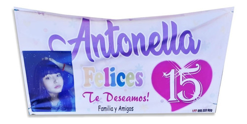 Banner Pasacalle Cumpleaños  