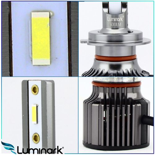Imagem 7 de 7 de Par Lâmpada Farol 12000lm Led Xhp50 H4 Hb3/4 H7 H8 H11