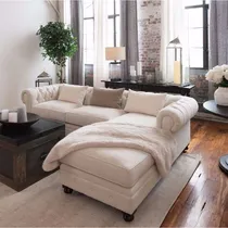 Comprar Sillon Esquinero Chesterfield 3 Cuerpos Chenille O Talampaya