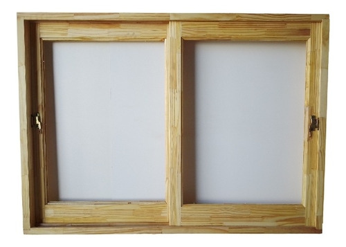 Ventana 150x110 Vidrio Repartido (madera De Pino)