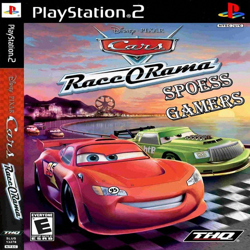 Carros Cars Race O Rama Ps2 Patch Infantil .