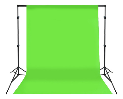 Soporte Pantalla Fotográfico 2x2 + Fondo Verde Chromakey 2m