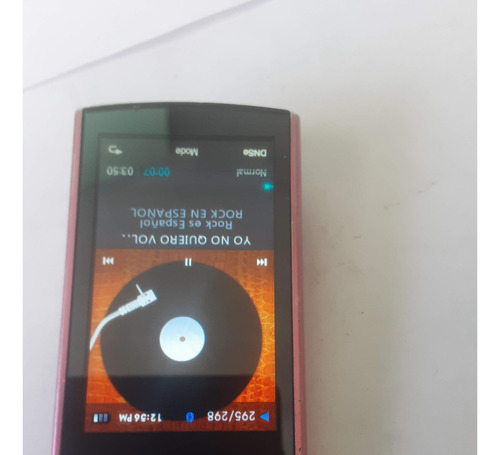 Mp3 Samsung Yp R1 16 Gb Bt Rosado Tactil Dettales Leer