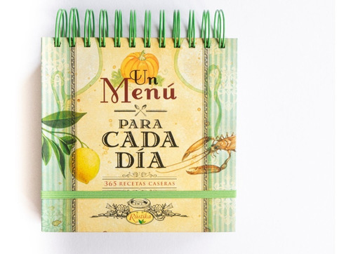 Libro Menu Recetas Caseras Cocina Salud Comida Recetario R 
