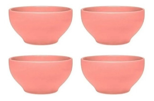 Bowl Ceramica X4 Cereales Sopero 14,5cm Colores 600c