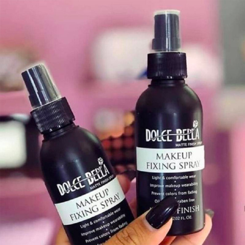 Imagen 3 de 3 de Fijador De Maquillaje Spray 60ml Dolce Bella Skincare / Lhua
