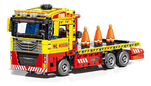 Bloques Vehiculo Gigante De Rescate Techniaue 785 Pcs -sembo