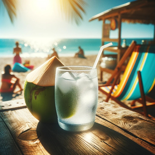 Agua De Coco Natural Acapulcoco 6 Piezas 330ml Calahua