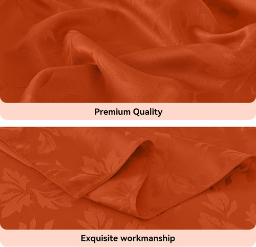 Mantel Rectangular De Jacquard De Otoño, Mantel Impermeable