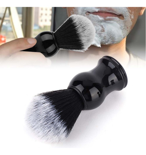 Escova De Barba Portátil Para Homens, Cabelos Macios, Alça D