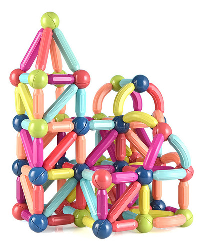 Juego De Bolas De Color Sólido 3d Strong Magnetic De 8 Pieza