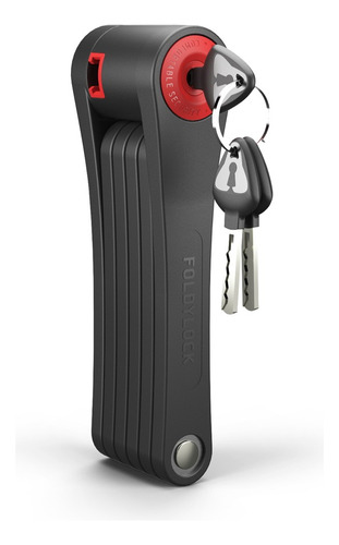 Cadena Seatylock Foldylock 75cm Para Bicicletas Y Motos Negro