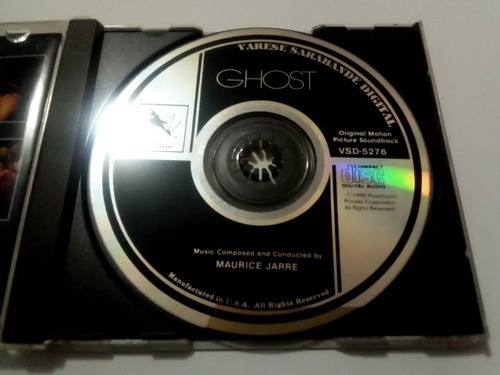 Pack Ghost La Sombra Del Amor Película Dvd + Soundtrack Cd (Usado)
