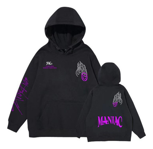 Sudadera Con Capucha De Algodón Stray Kids Maniac