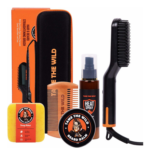 Tame The Wild - Kit De Alisador De Barba De Primera Calidad,