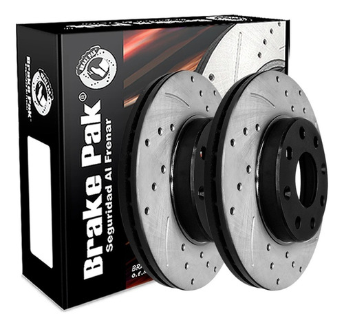 Discos De Freno Marca Brake Pak Para Chevrolet Spark Gt