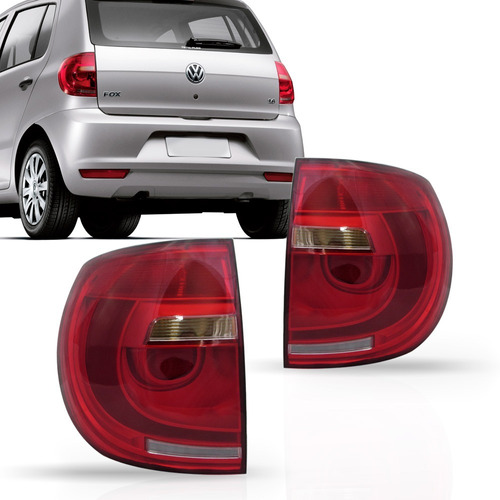 Lanterna Volkswagen Fox 2010 2011 2012 2013 Bicolor