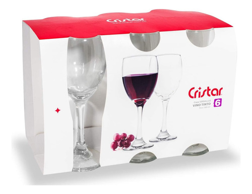 Set De Copas Vino Tinto Tragos Gin Ron Cocteles 10 Oz 300cc 