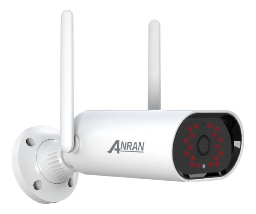 Cámara de seguridad Anran N30W1452 con resolución de 3MP visión nocturna incluida blanca