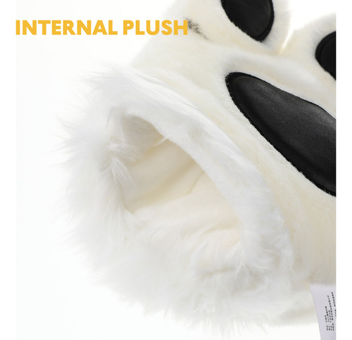 Disfraz De Garra De Tigre, Pata De Gato, Panda Peludo, Adult