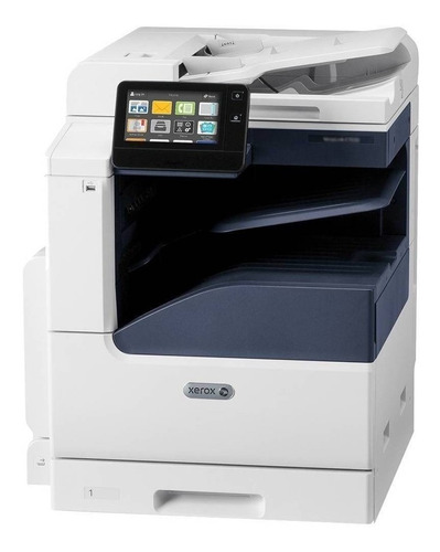 Impressora a cor multifuncional Xerox VersaLink C7020 com wifi branca e azul 110V - 127V