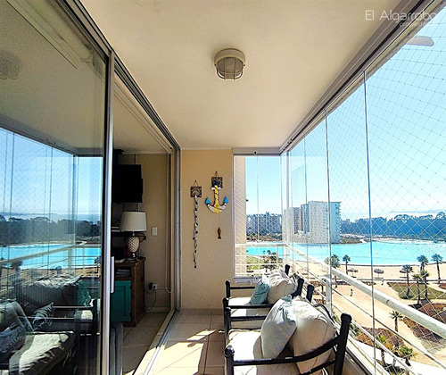 Depto. En Venta De 3 Dorm. En Algarrobo (cond. Laguna Bahía)