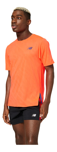 Remera New Balance De Hombre - Mt23281ere