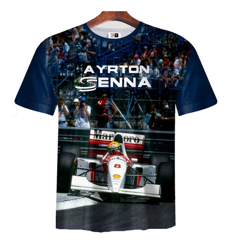 Remera Zt-0684 - Ayrton Senna 3