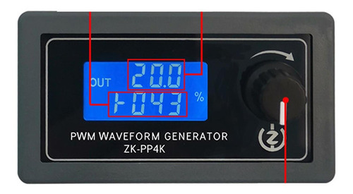 Generador De Pulso Pwm Generador De Onda Cuadrada Generador