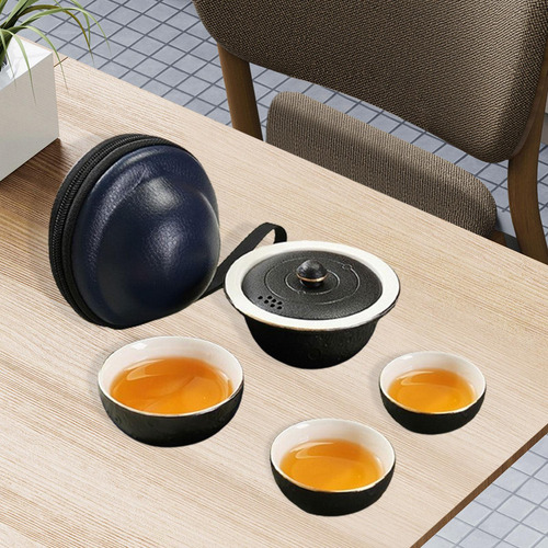 Tetera China De Kungfú, Tazas De Té, Tetera De , Negro