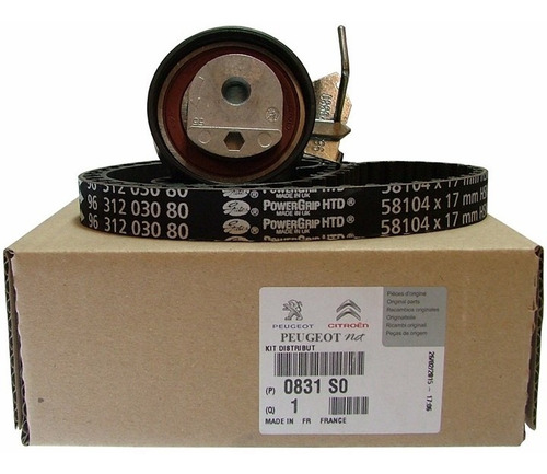 Kit Distribución + Kit Poly V Orig P/ Peugeot Partner 1.4