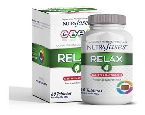 Nutrafases Relax Pote Com 60 Tabletes